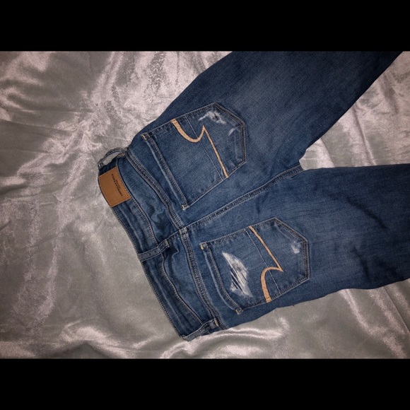 Dark washed ripped jeans - Picture 4 of 4